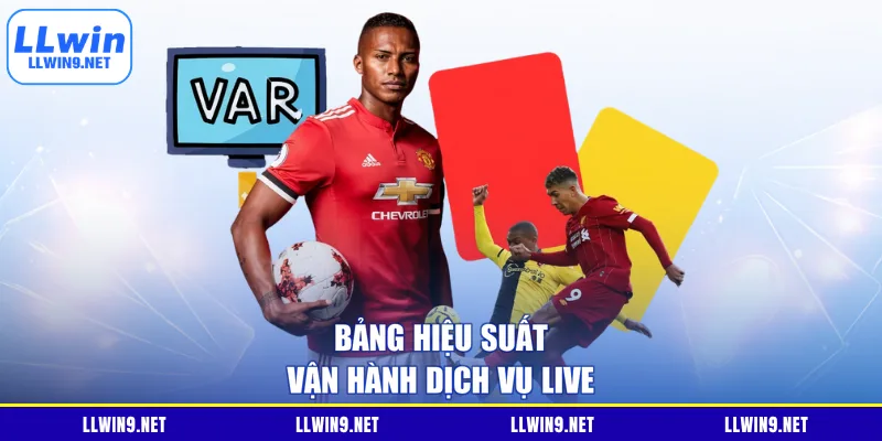 Bảng hiệu suất vận hành dịch vụ live