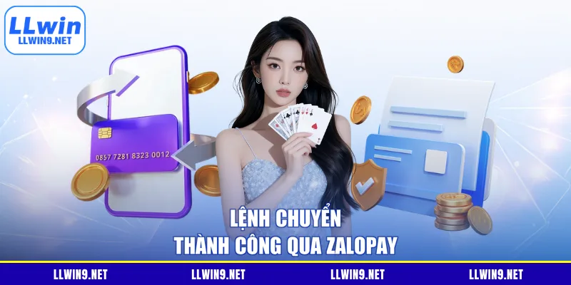 Lệnh chuyển thành công qua ZaloPay