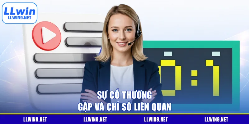 Sự cố thường gặp và chỉ số liên quan