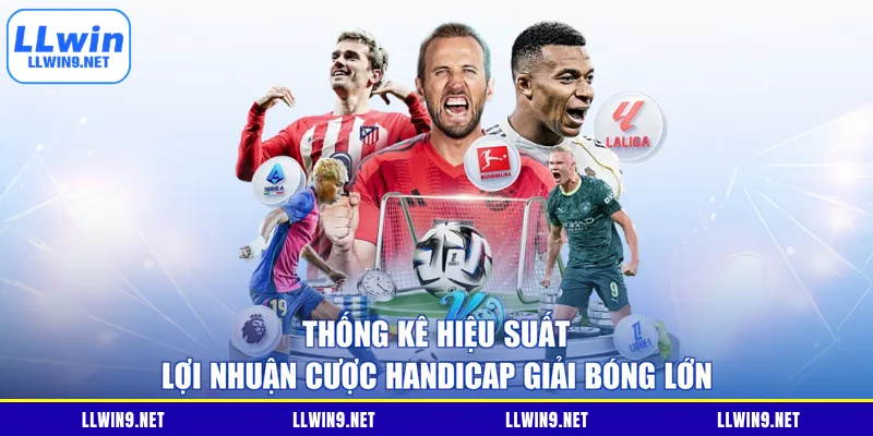 Thống kê hiệu suất lợi nhuận cược Handicap giải bóng lớn